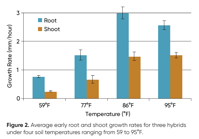 Root and Shoot Growth Rates at Varying Temperatures